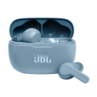 JBL Vibe 200TWS - Blue - True Wireless Earbuds - Hero